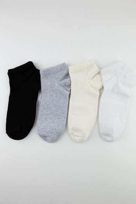 Bross - 4er Pack Shaftless Socken für Damen