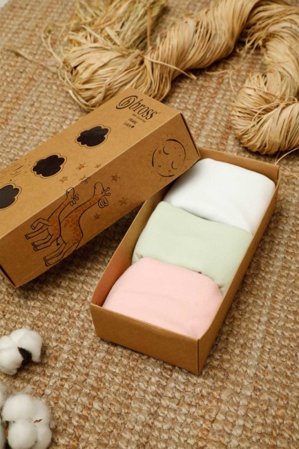 6-box Organic Cotton Baby Body - Thumbnail