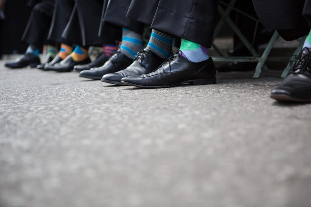 Renkli Erkek Çorap Modası