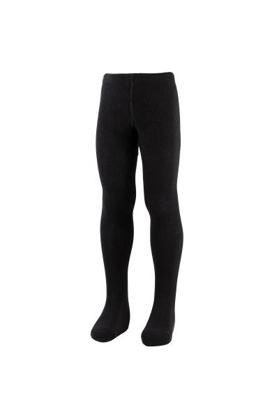 Çocuk Pamuklu Külotlu Çorap Siyah Siyah