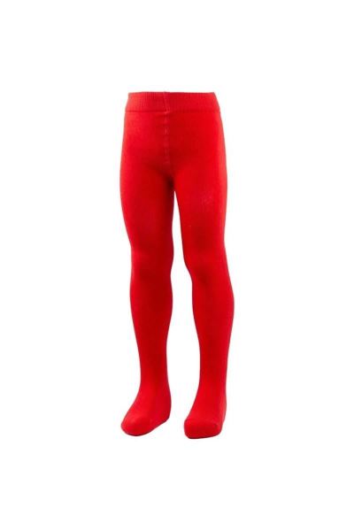 Çocuk Pamuklu Külotlu Çorap Kırmızı Kırmızı