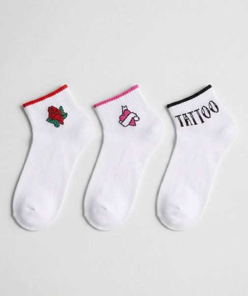 Dövme Desenli Kadın 3lü Steo Asorti