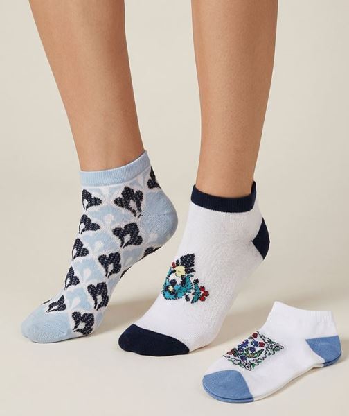 Karanfil 3lü Kadın Step Asorti