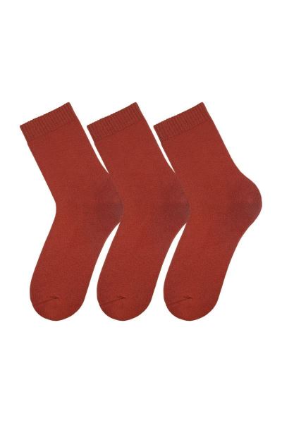Havlu Düz Kadın 3lü Soket Kiremit Kiremit