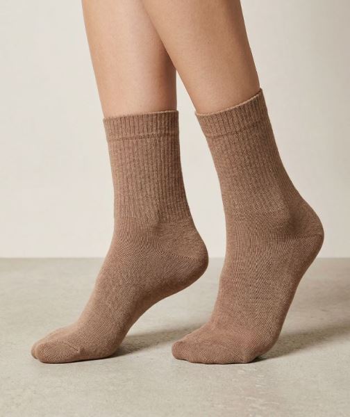 Havlu Düz Kadın 3lü Soket Camel Camel