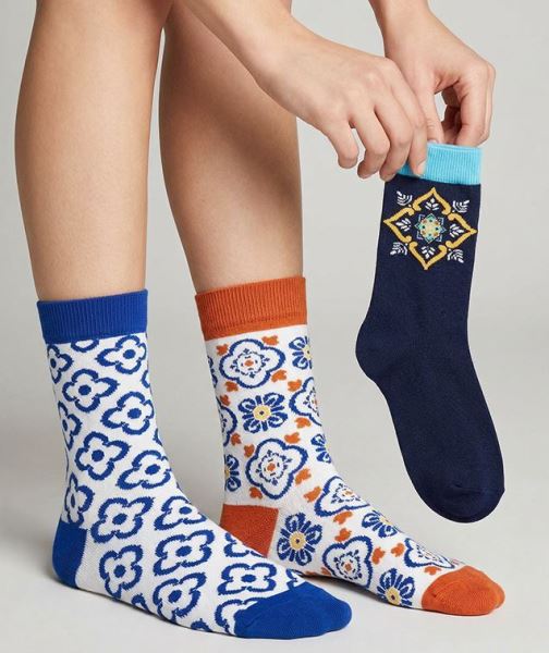 Seramica Bayan 3lü Soket Çorap Asorti