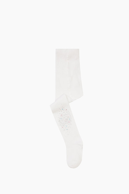 Bross - B Letter Stone Printed Kids Tights