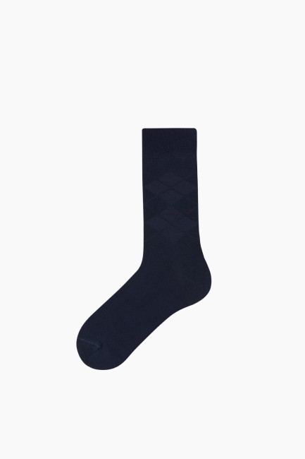 Bross - Baklava Desenli Erkek Çorap