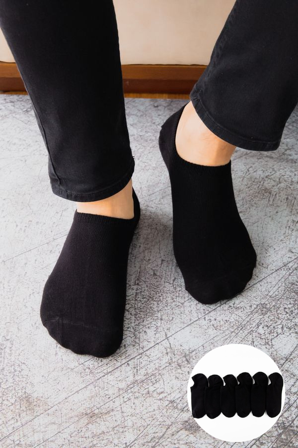 Bross 6-pack Basic Men's Sneaker Socks