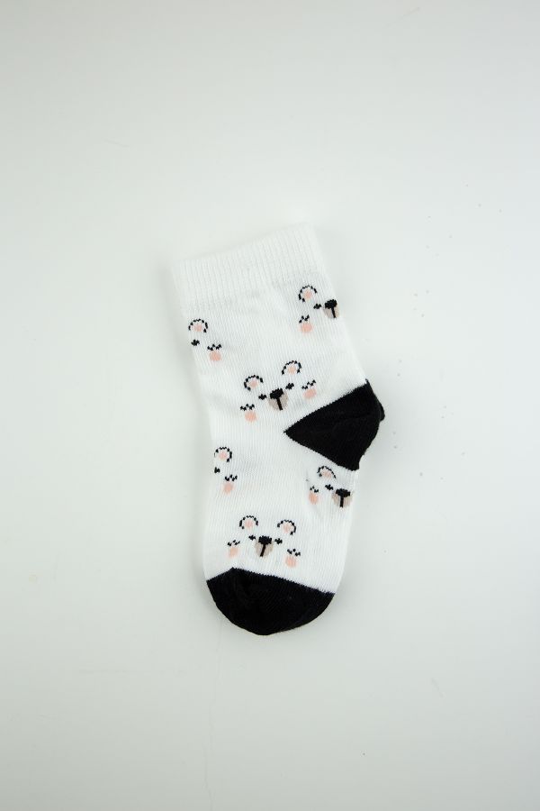 Bross 3lü Bear Cute Bebek Soket Çorap