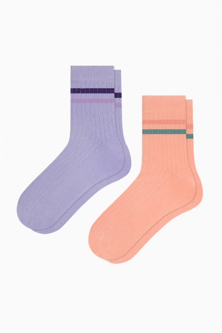 Bross - Bross 2-Pack Heat-Color Smart Women's Socks