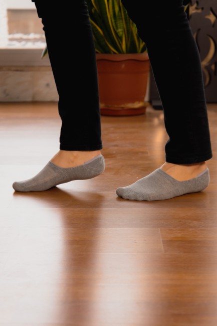 Bross 3-pack Flat Flat Shoes Men's Socks - Thumbnail