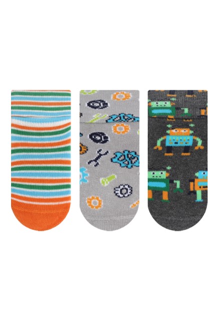Bross - Bross 3-Pack Game Themed Baby Socks
