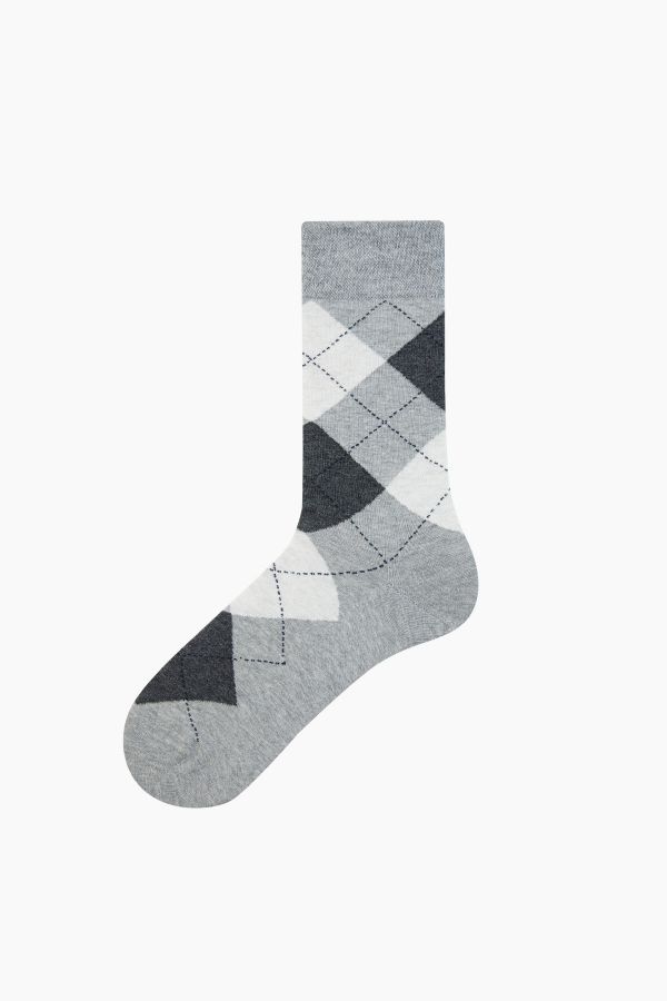 Bross 5li Ekose Desenli Erkek Çorap