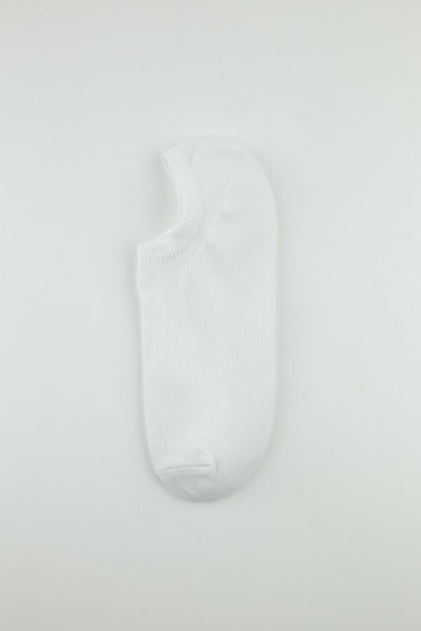 Bross 6lı Basic Beyaz Erkek Sneaker Çorap