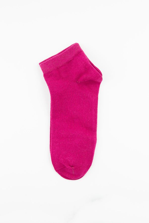Bross 7li Canlı Renkler Patik Kadın Çorap