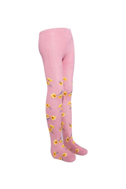 BROSS - Bross Bahar Temalı Kız Çocuk Külotlu Çorap