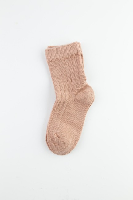 Bross Derbili Kız Bebek Soket Çorap - Thumbnail