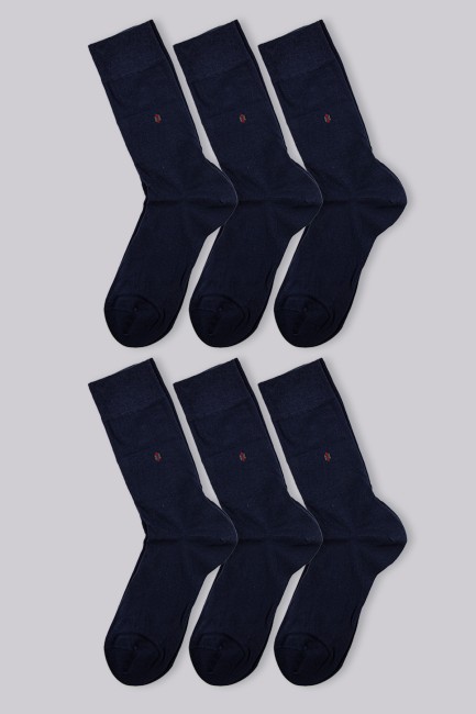 Bross - Bross Erkek Pamuklu Yazlık 6lı Laci Soket Çorap