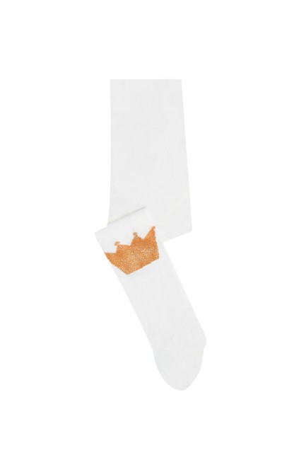Bross - Bross Gökkuşağı Desenli Külotlu Bebek Çorabı