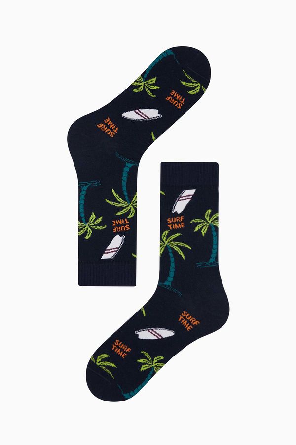 Bross Hawai Patterned Men's Socks