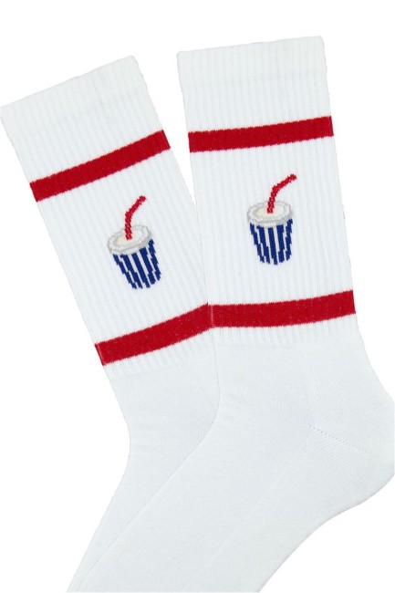BROSS - Bross İçecekli Erkek Havlu Soket Çorap