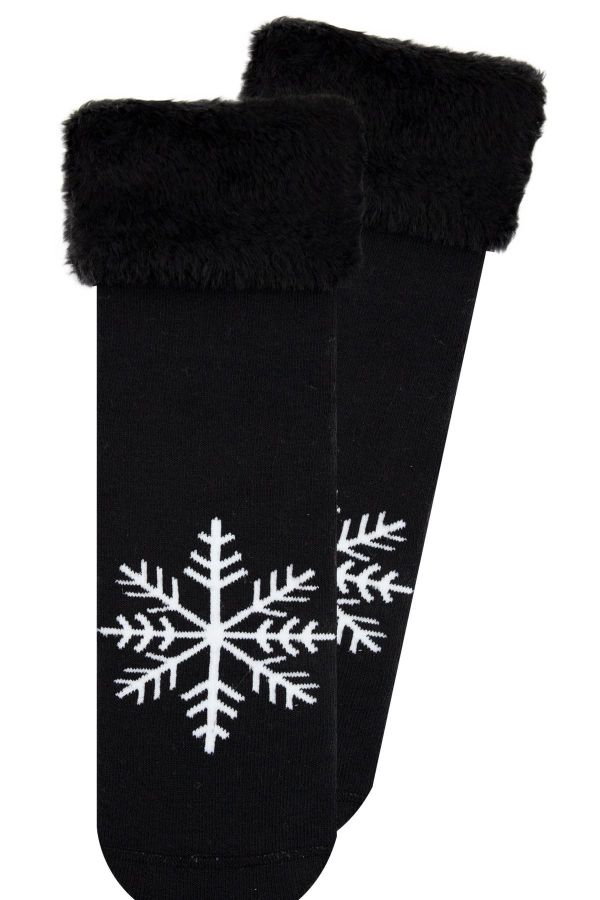 Bross Kar Taneli Havlu Kadın Soket Çorap