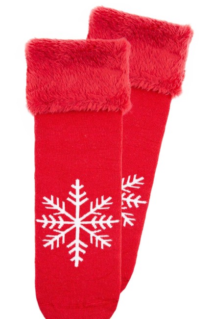 Bross Kar Taneli Havlu Kadın Soket Çorap - Thumbnail