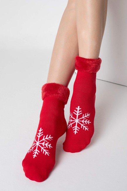 BROSS - Bross Kar Taneli Havlu Kadın Soket Çorap