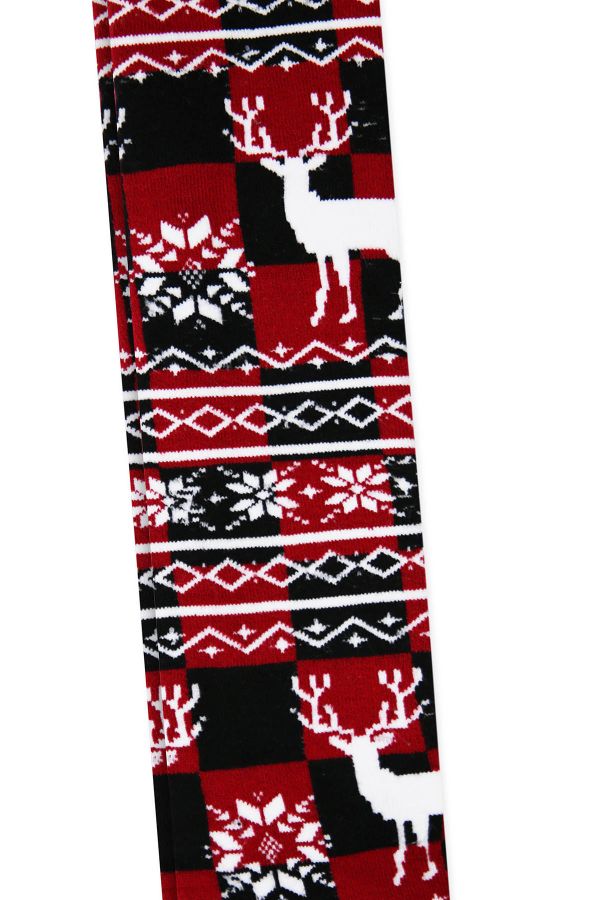 Bross Kar,Geyik Desenli Havlu Çocuk Külotlu Çorabı