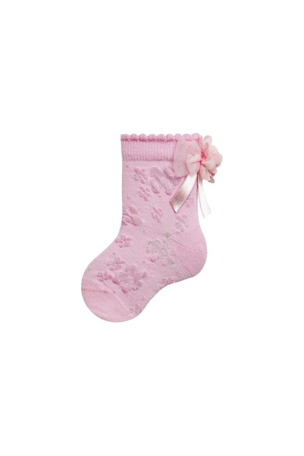 Bross Kız Bebek Aksesuarlı 3lü Soket Çorap