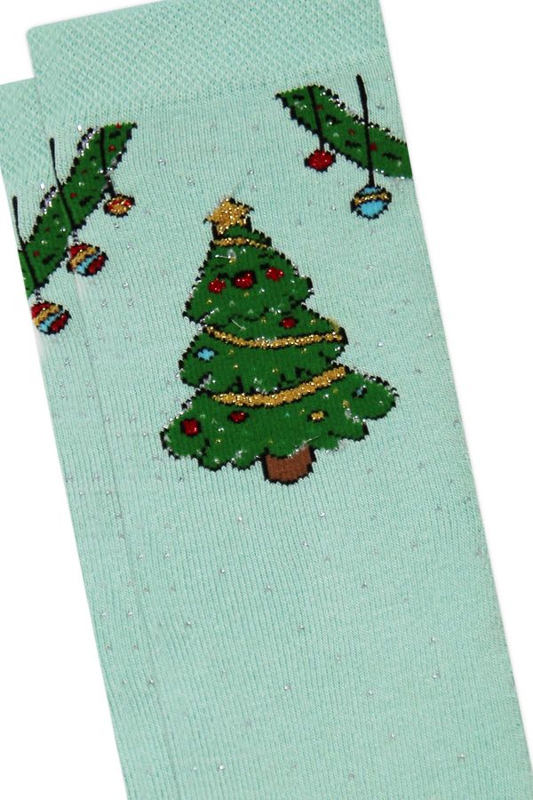Bross Noel Kutulu Havlu Baskılı Çocuk Çorabı