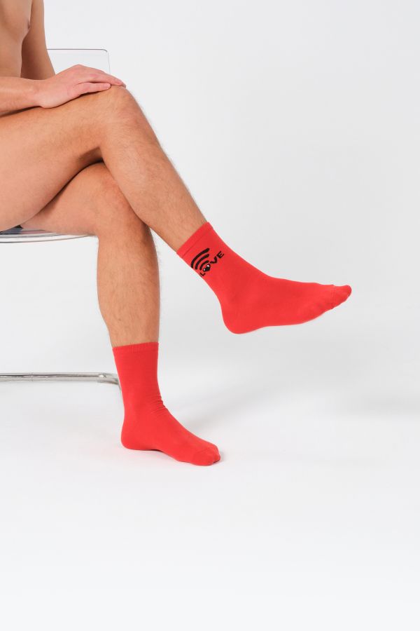 Bross Sevgili Kombini Love Yazılı Çorap