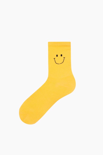 Bross - Bross Smile Patterned Men's Socks