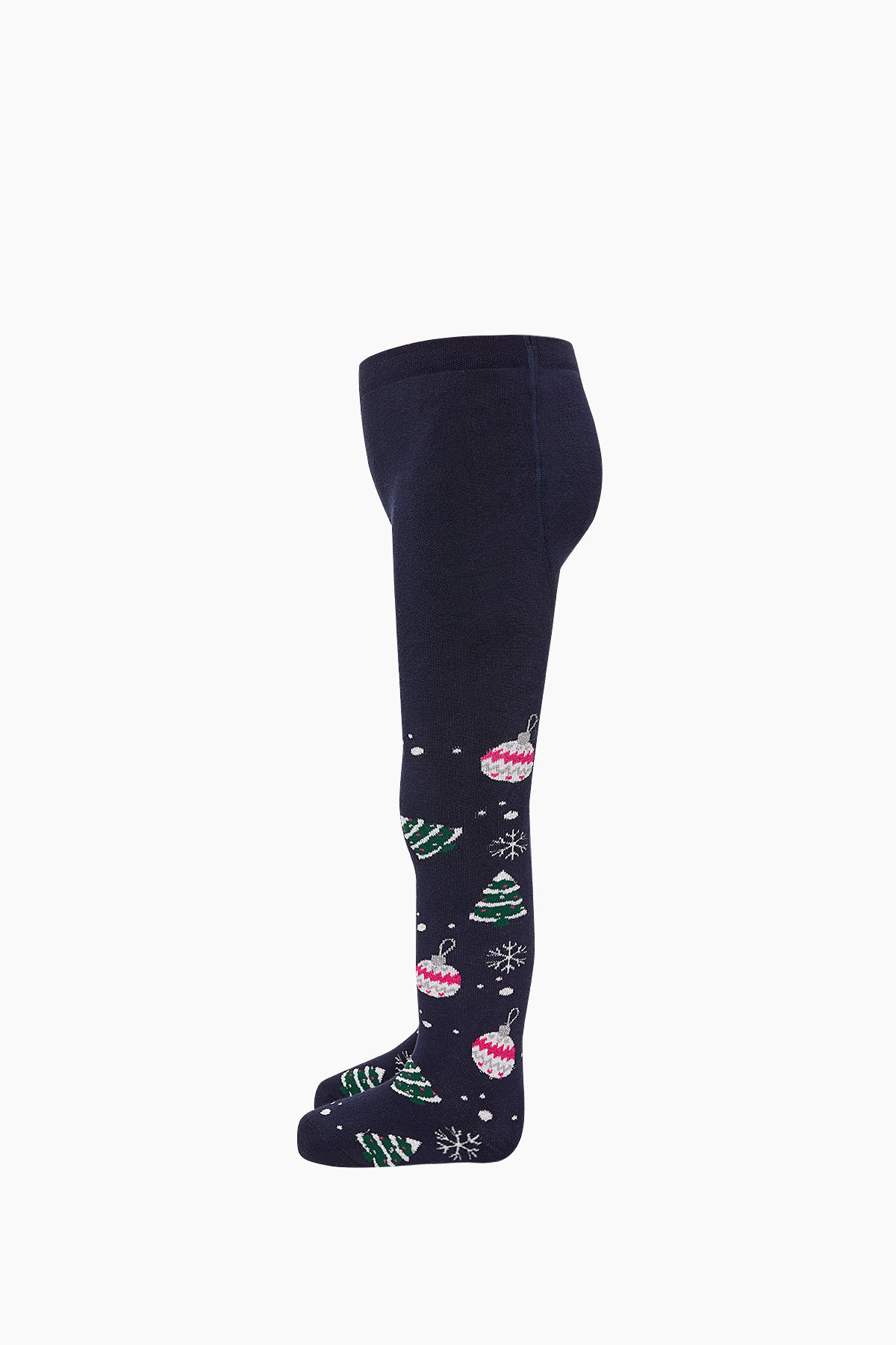 Bross Çam Süsü Desenli Havlu Külotlu Çocuk Çorabı
