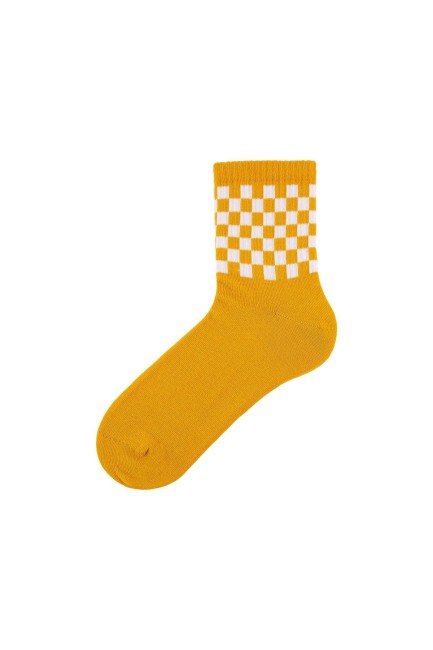 Tülip Dama Pamuk Karışık Kadın12li Soket Çorap - Thumbnail