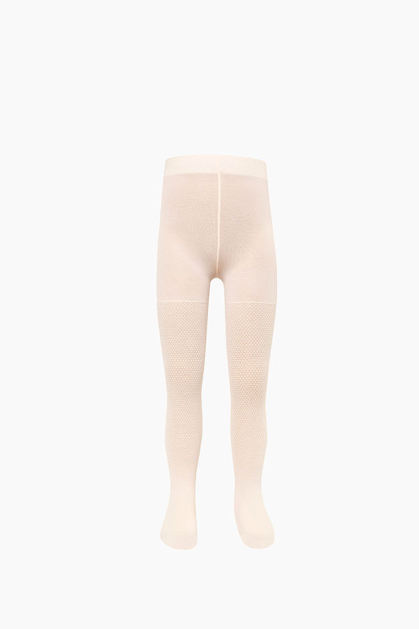 Embossed Pattern Thin Kids Tights