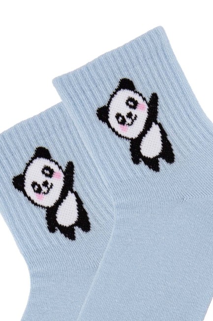 Tülip Hayvan Pamuk Karışık Kadın12li Soket Çorap - Thumbnail