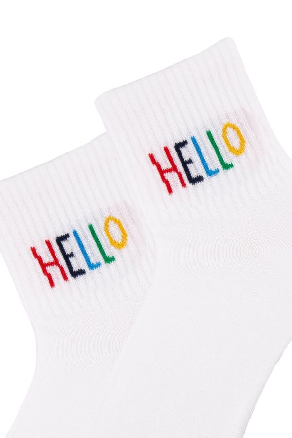Tülip Hello Pamuk Karışık Kadın12li Soket Çorap