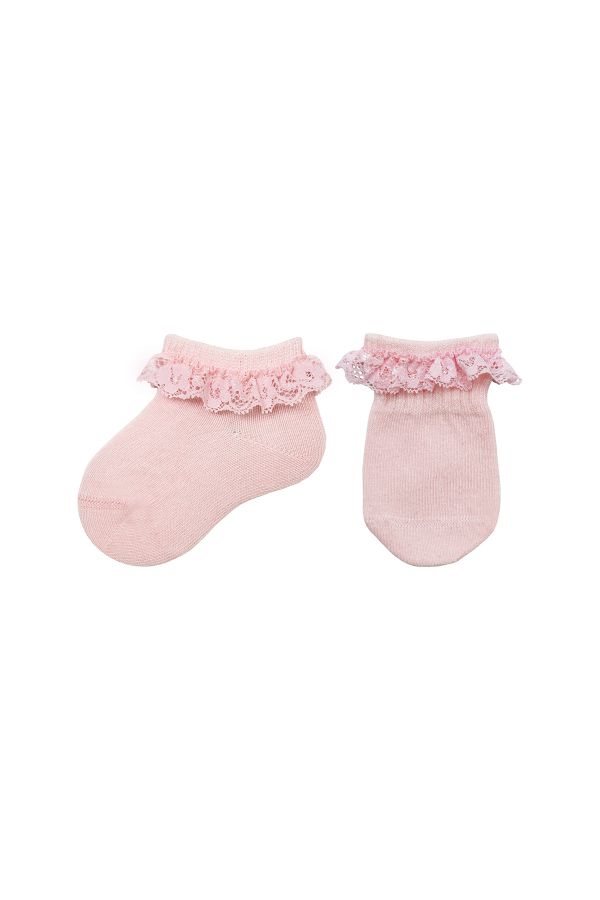 Bross 2-Pack Lace Newborn Gloves and Socks Combination