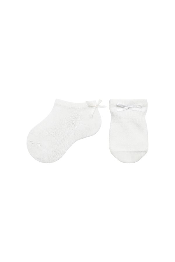 Bross 2-Pack Newborn Gloves and Socks Combination with Wing Accessory
