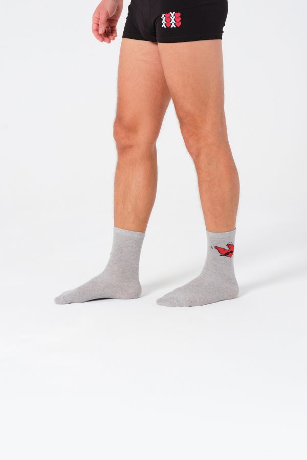 Bross Couple Combination Heart Patterned Socks