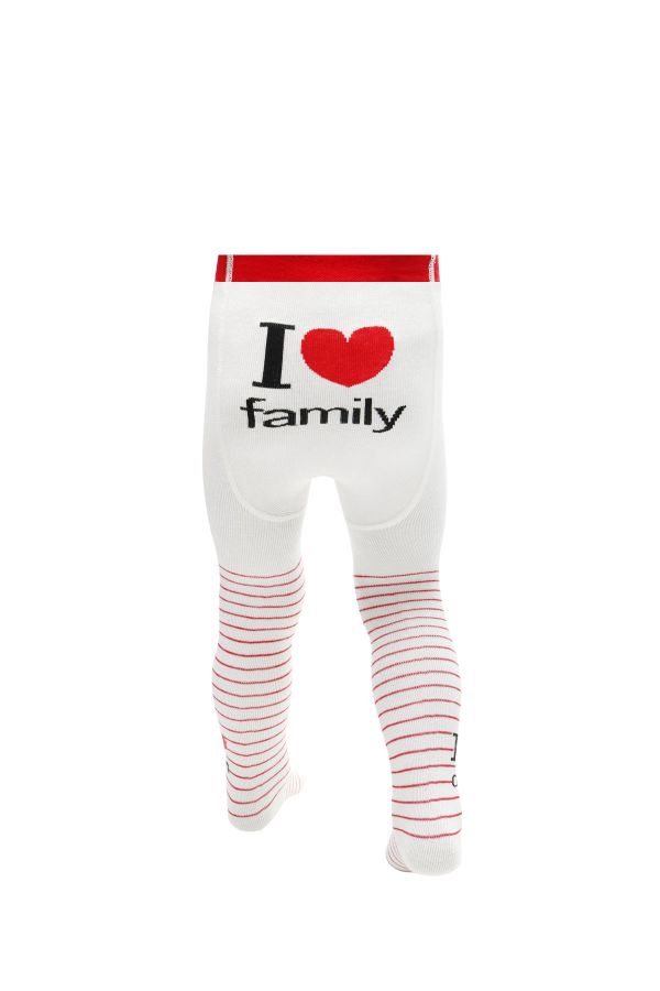 Bross I Love Mum Yazılı Bebek Külotlu Çorap