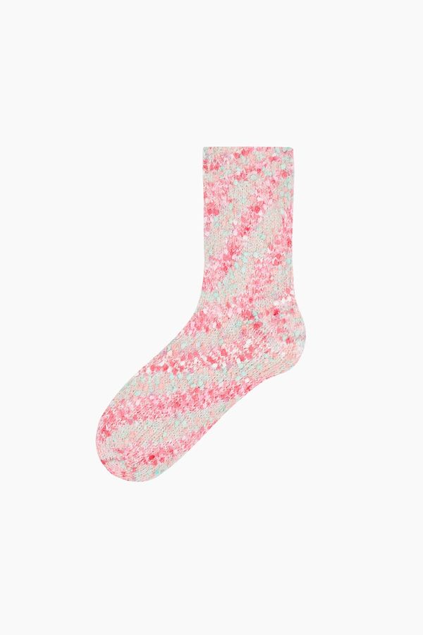Bross Karışık Renkli Peluş Çorap