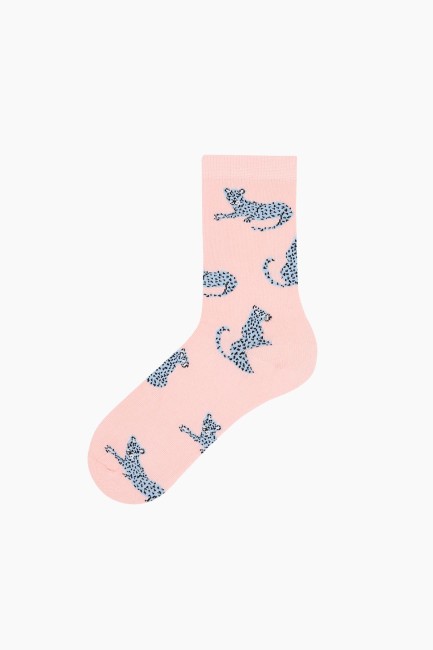 Bross - Tiger Pattern Ladies Socks