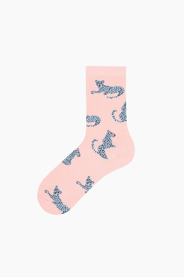 Tiger Pattern Ladies Socks