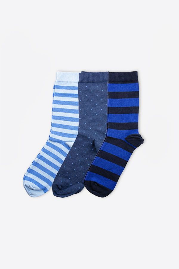 Tülip Erkek Desenli Karışık12li Erkek Soket Çorap