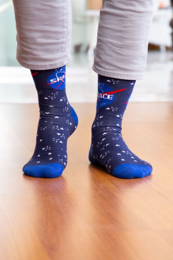 Bross 3lü Uzay Temalı Garson Erkek Soket Çorap
