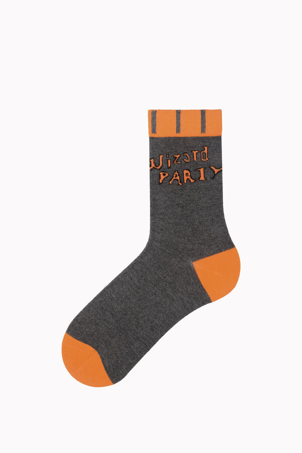 Wizard Party Written Halloween Women's Socks